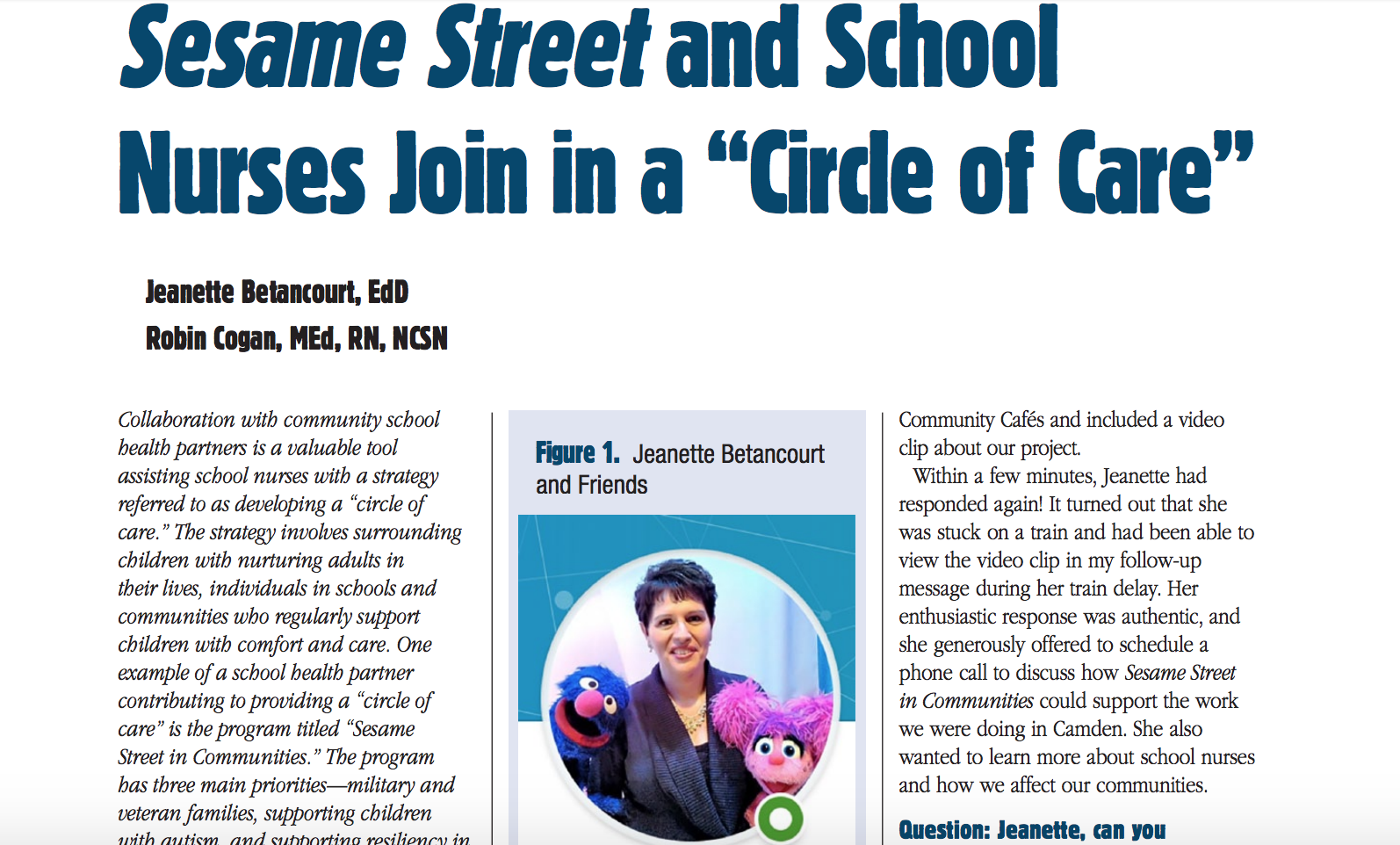 The Relentless School Nurse: What Happened At School Today – A Visit to ...