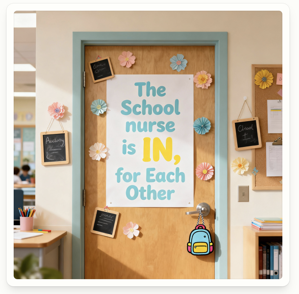 The Relentless School Nurse: The School Nurse is IN, for Each Other ...